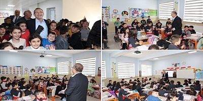 Vali Polat’ın Okul Ziyaretleri Devam Ediyor...