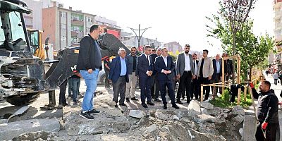 Vali Polat, Kağızman'da Altyapı Çalışmalarını Yerinde İncelendi