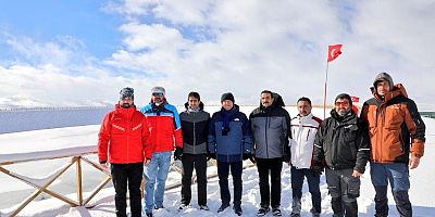 Vali Polat, Kayak Merkezi’ndeki Suni Karlama Projesini İnceledi