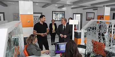 Vali Polat, kurumların ​hizmet kalitesini yerinde gözlemledi
