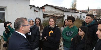 Vali Polat, Öğrencilerle Sohbet Etti