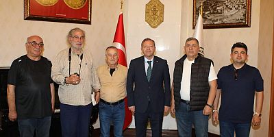 Vali Polat, Sarıkamış Lisesiler Vakfı Heyetini Kabul Etti