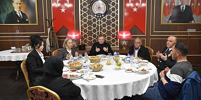 Vali Polat, Şehit Polis Aileleri ve Gazilerle iftarda buluştu