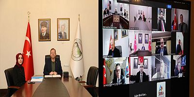 Vali Polat, SERKA'nın 96. Yönetim Kurulu Toplantısına katıldı