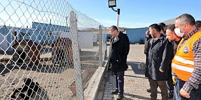 Vali Ziya Polat, doğal yaşam alanında incelemelerde bulundu
