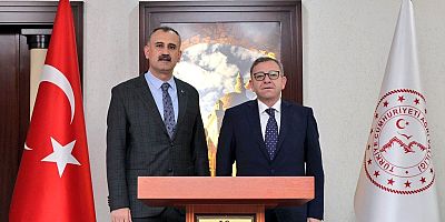 Vali Polat’tan Ağrı Valisi Bozkurt’a Hayırlı Olsun Ziyareti