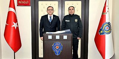 Vali Polat’tan Ardahan Emniyet Müdürü Tüzün’e hayırlı olsun ziyareti