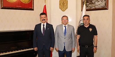 Vali Polat’tan Emniyet Heyetine Kabul