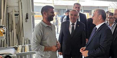 Vali Polat’tan Sanayi Esnafına Ahilik Haftası Ziyareti 
