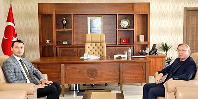 Vali Polat'tan Selim Kaymakamı Semiz’e Hayırlı Olsun Ziyareti