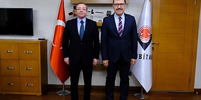 Vali Polat'tan TÜBİTAK'a Ziyaret