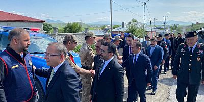 Vali Polat ve Milletvekili Çalkı'dan Jandarma Personeline Bayram Ziyareti