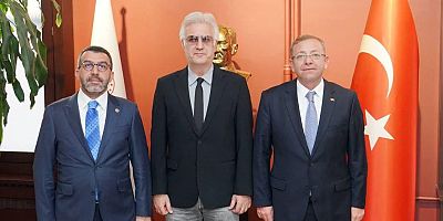 Vali Polat ve Milletvekili Çalkın'dan Genel Müdür Karadağlı’ya Ziyaret