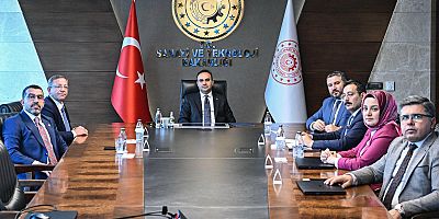 Vali Polat ve Milletvekili Çalkın'dan Teknoloji Bakanı Kacır’a Ziyaret