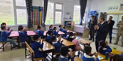 Vali Polat, Yenigazi Köyü’nde Öğrencilerle Buluştu