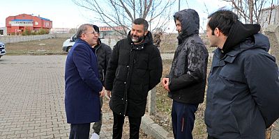 Vali Ziya Polat, 30 Ekim mahallesinde..