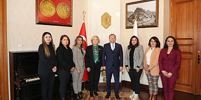 Vali Ziya Polat'a kadın girişimcilerden ziyaret
