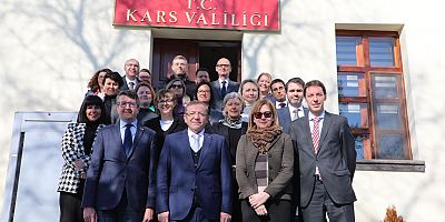 Vali Ziya Polat, AB Delegasyonunu Kabul Etti