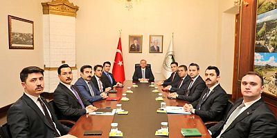 Vali Ziya Polat Başkanlığında 