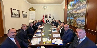 Vali Ziya Polat Başkanlığında SYDV Toplantısı Gerçekleştirildi