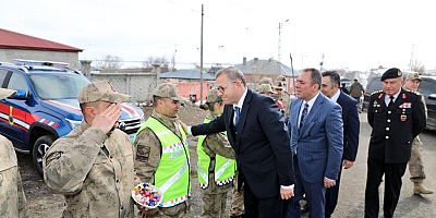Vali Ziya Polat bayram mesaisindeki personeli unutmadı