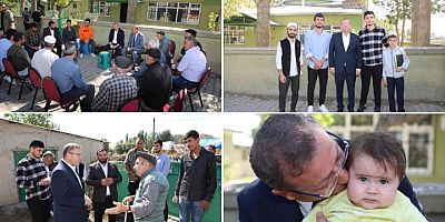 Vali Ziya Polat, Çakmak köyü'nü ziyaret etti