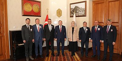 Vali Ziya Polat, Defterdarlık Heyetini ağırladı