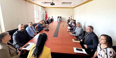 Vali Ziya Polat, Digor’da temaslarda bulundu
