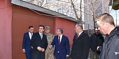 Vali Ziya Polat,Emniyet Biriminde incelemede bulundu