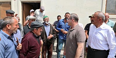 Vali Ziya Polat, Eşmeyazı Köyü’nde Vatandaşlarla Buluştu