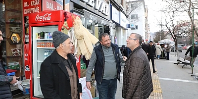 Vali Ziya Polat Esnafları Ziyaret Etti