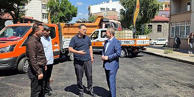 Vali Ziya Polat, Faikbey Caddesi’ndeki Yol Çalışmalarını İnceledi