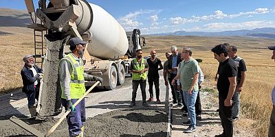 Vali Ziya Polat, Gecikmez ve Şehitemin Köy Yollarında İncelemelerde Bulundu 