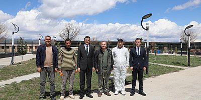 Vali Ziya Polat, Hayvan Bakımevi'nde incelemelerde bulundu