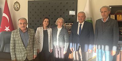 Vali Ziya Polat'ın Eşi Pınar Filiz Polat, Halk Eğitim Merkezini ziyaret etti