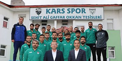 Vali Ziya Polat, Kars 36 Spor tesislerinde