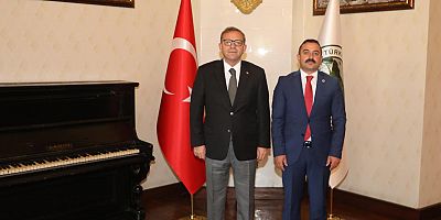 Vali Ziya Polat, Kaymakam Semih Cembekli'yi Kabul Etti