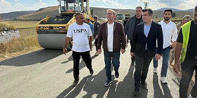 Vali Ziya Polat, Köy Yollarında İncelemelerde Bulundu