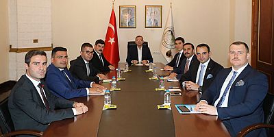 Vali Ziya Polat, Mülki İdare Amirleri ile bir araya geldi