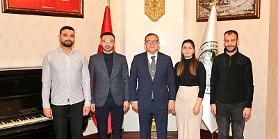 Vali Ziya Polat, PARHAD heyetini makamında kabul etti