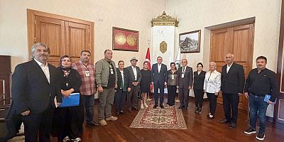 Vali Ziya Polat, Şair ve Yazarları Kabul Etti
