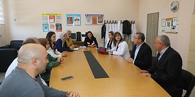 Vali Ziya Polat, Selahattin Eyyubi Anadolu İmam Hatip Lisesini ziyaret etti