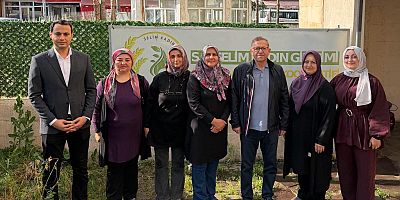 Vali Ziya Polat, Selim Kadın Girişimi Kooperatifi'ni Ziyaret Etti