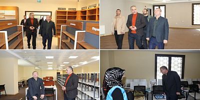 Vali Ziya Polat, Sultan Alparslan Külliyesi’nde incelemelerde bulundu 