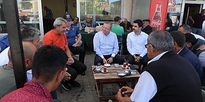 Vali Ziya Polat, Susuz İlçesinde Esnaf ve Vatandaşlarla Buluştu