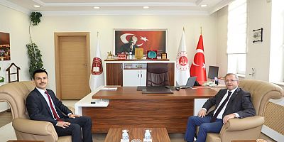 Vali Ziya Polat’tan Ağır Ceza Mahkemesi Başkanı Turan’a Ziyaret