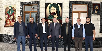 Vali Ziya Polat’tan Hz. Ali Çarşı Camii’ne Ziyaret