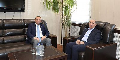 Vali Ziya Polat'tan KAÜ Rektörü Prof. Dr. Kapu’ya ziyaret