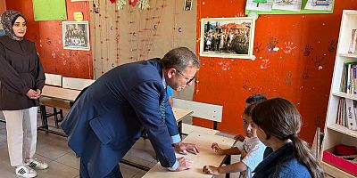VALİ ZİYA POLAT’TAN KÖY OKULLARINA ZİYARET 