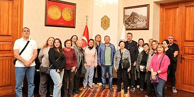 Vali Ziya Polat’tan Misafirlere Sıcak Karşılama ve Tarihi Tanıtım